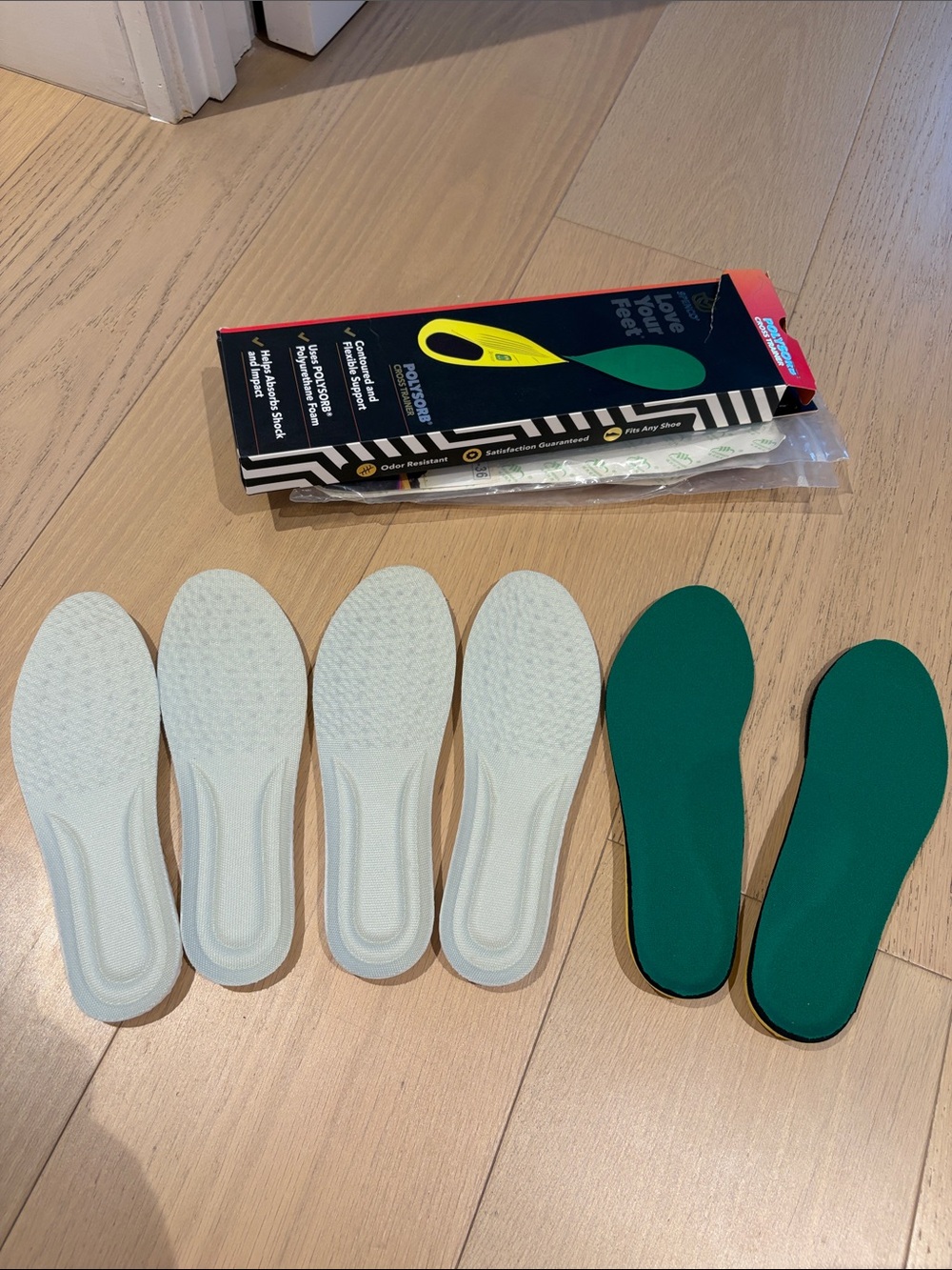 Spenco cross trainer Comfort Insoles - plus bonus